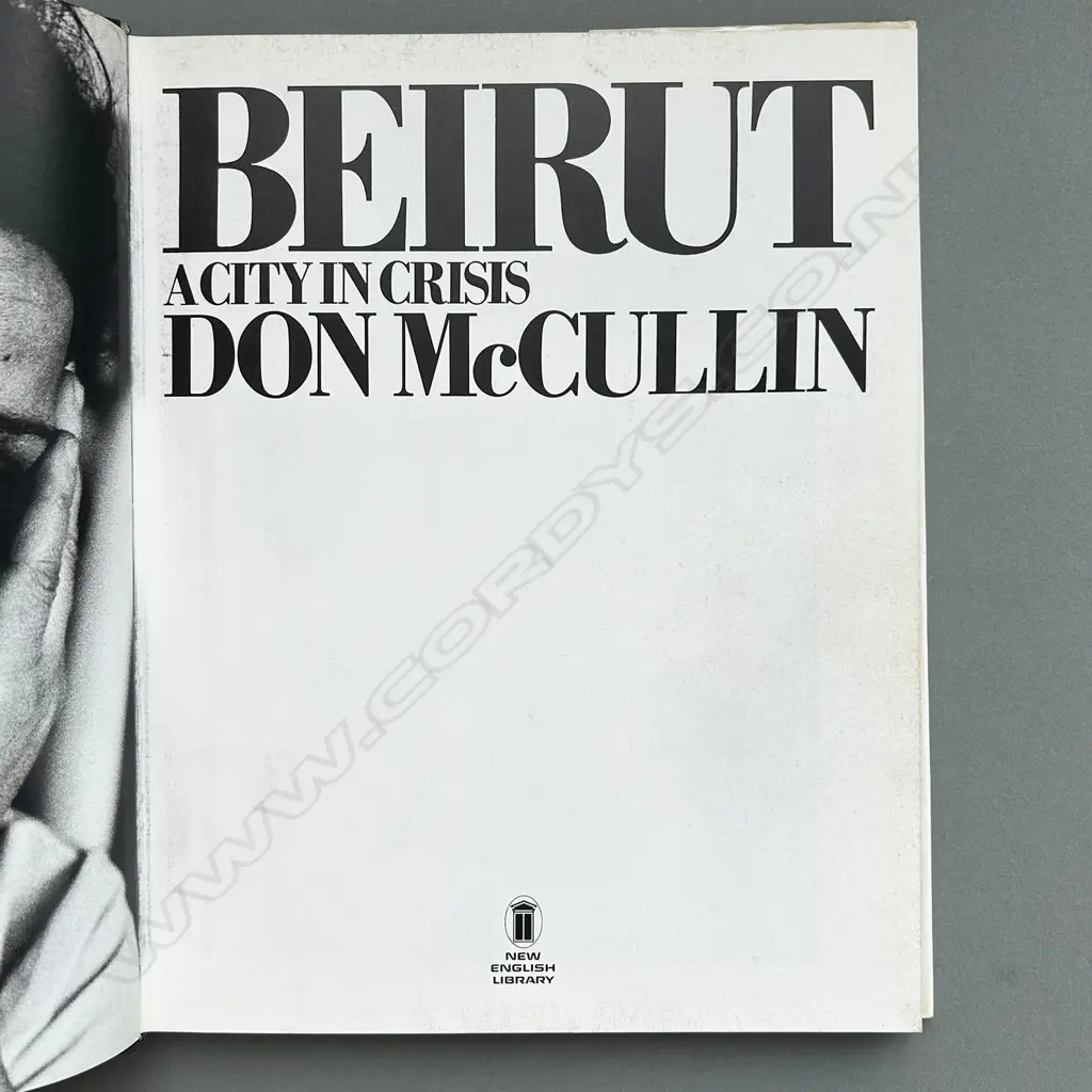 DON MCCULLIN: BEIRUT A CITY IN CRISIS Image 1++